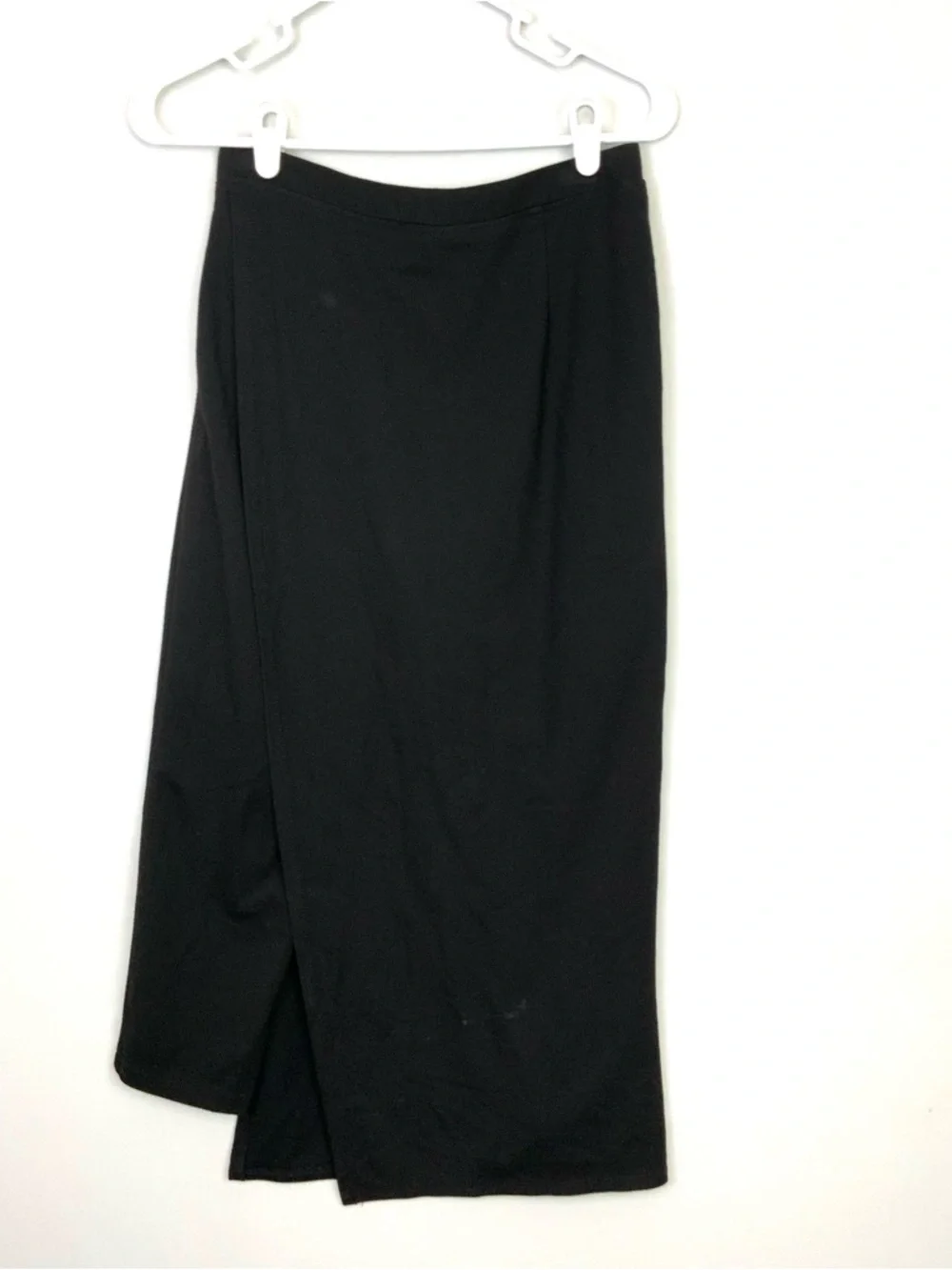 Betabrand‎ Medium The Sassiest Pants Black Skirt Overlay Crop Modest Athleisure